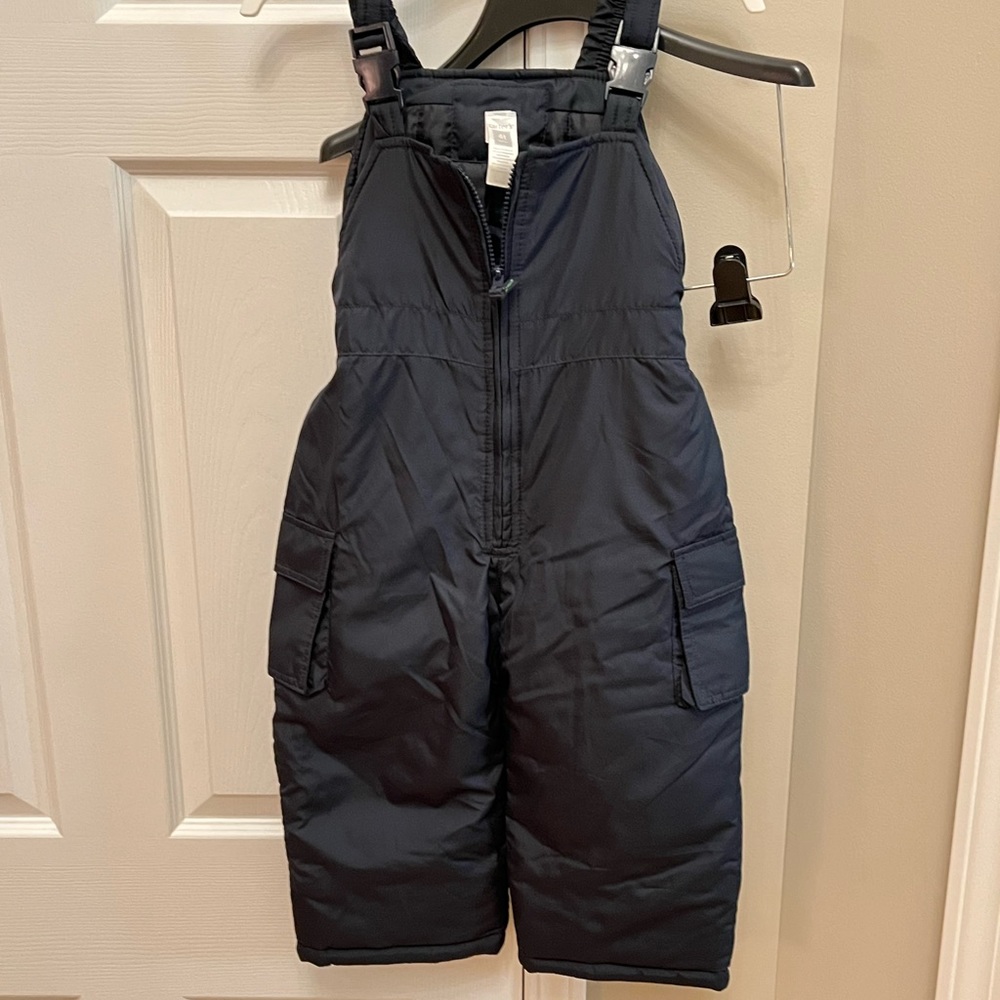 Carters Snow Pants Overalls 4t Dark Blue